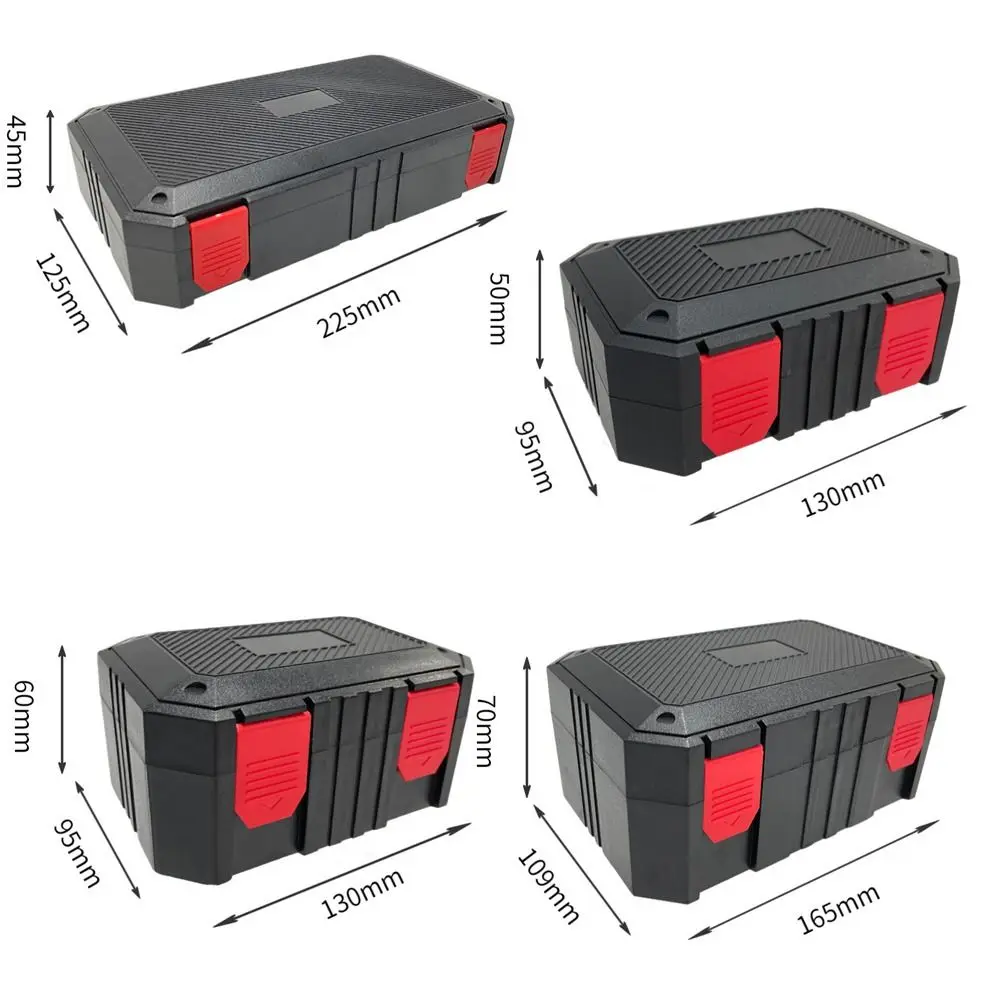 Portable Plastic Storage Case Tool Box Professiona Electrician Work Organizer Repair Toolbox Hardware Equipment Tool Case