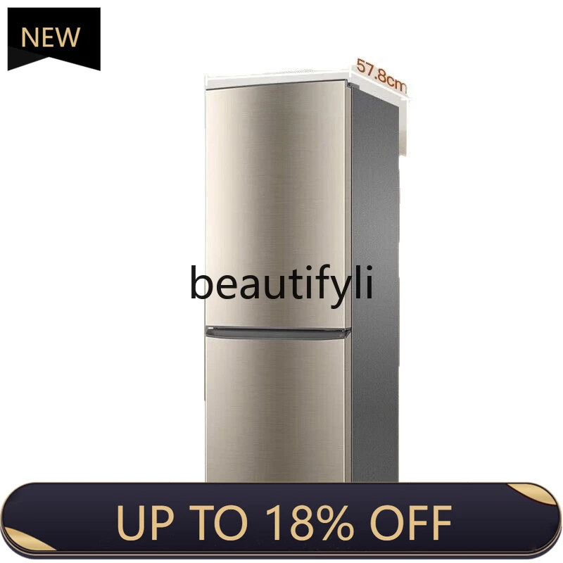 

Z189 Refrigerator, double door household energy saving and power saving, quiet, small and practical