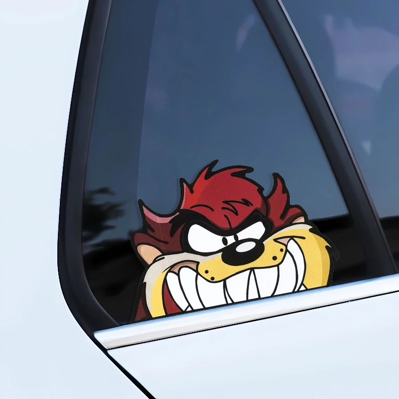 Australian Tasmanian Devil Stickers for Car Windows Trunk Body Decor Ferocious Cartoon Animal Vinyl Decal DIY Auto Styling