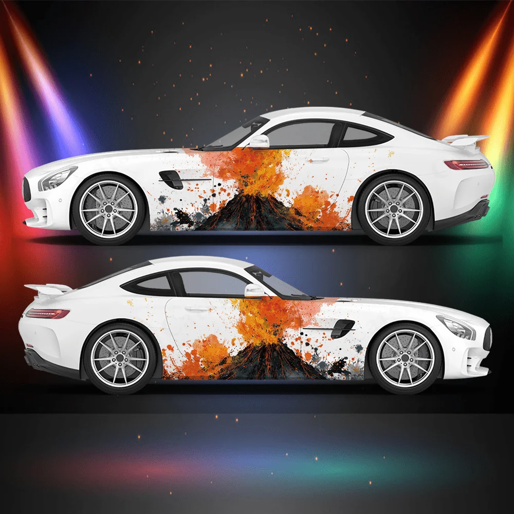 

Violent Muscle Rhinoceros Decal Full Body Floral Decoration Covering Scratches Protective Car Decal Waterproof Car Vinyl Wraps