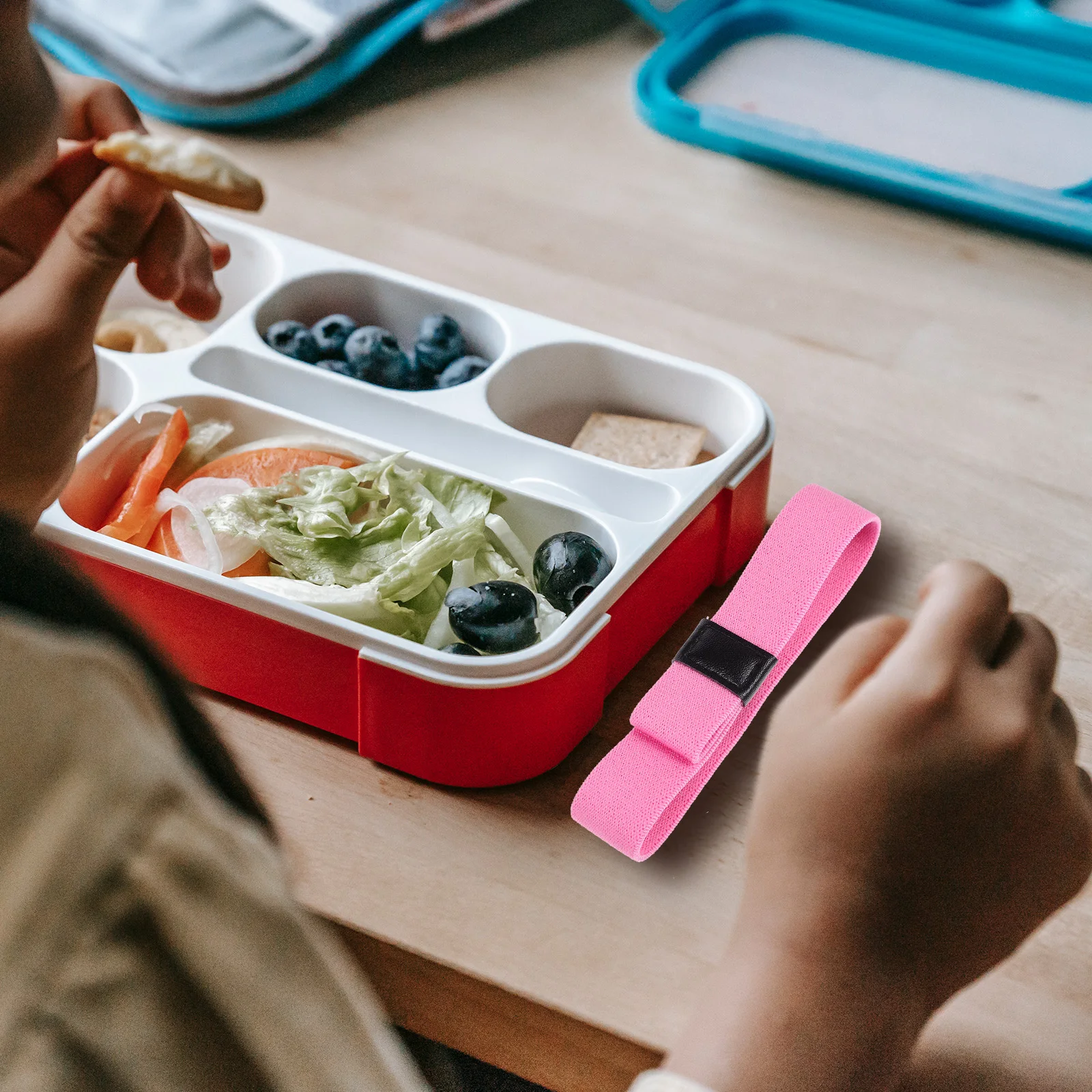 8 قطعة أشرطة علب الاغذية بسط بينتو تحديد العصابات قابلة لإعادة الاستخدام عالية الجودة البوليستر للعمل في الهواء الطلق تخفيف بينتو لوازم