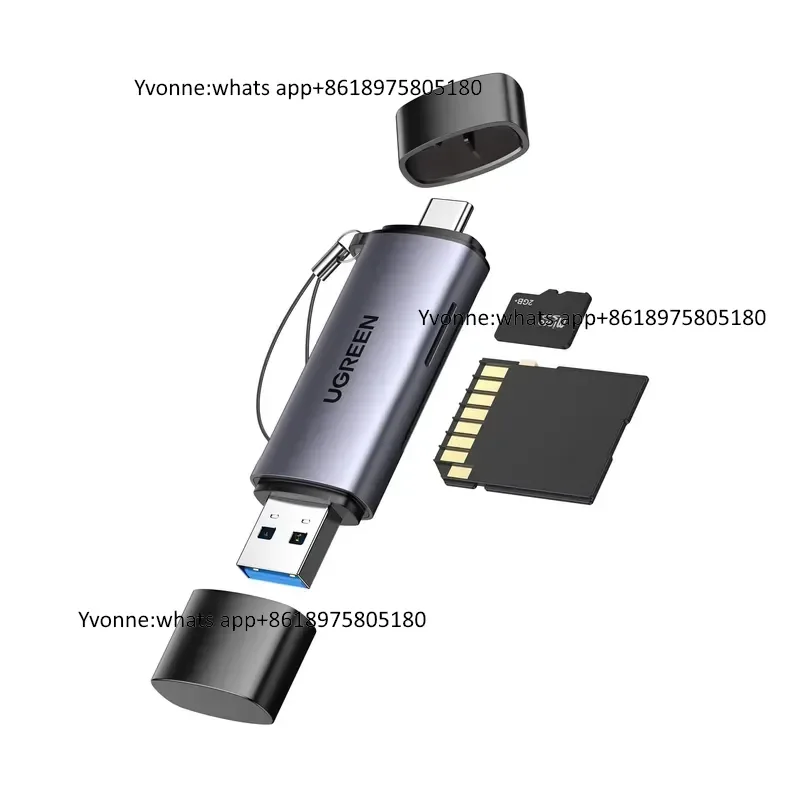 USB Mini USB C USB 3.0 to Memory Adapter for External Photo Multi Smart