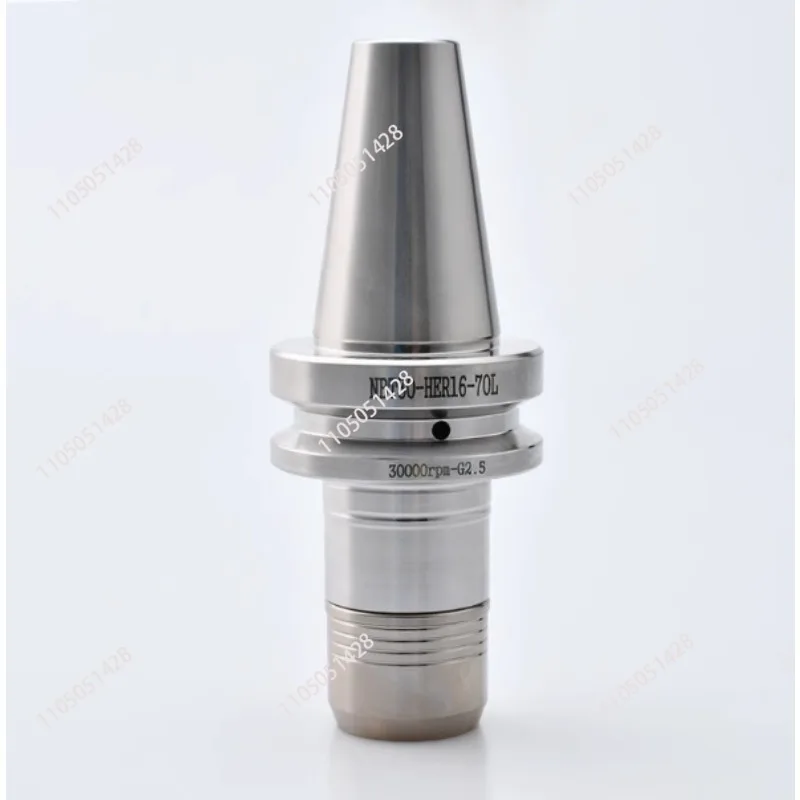 Stainless steel NBT30 handle keyway free handle CNC machining center without ear groove dynamic balancing