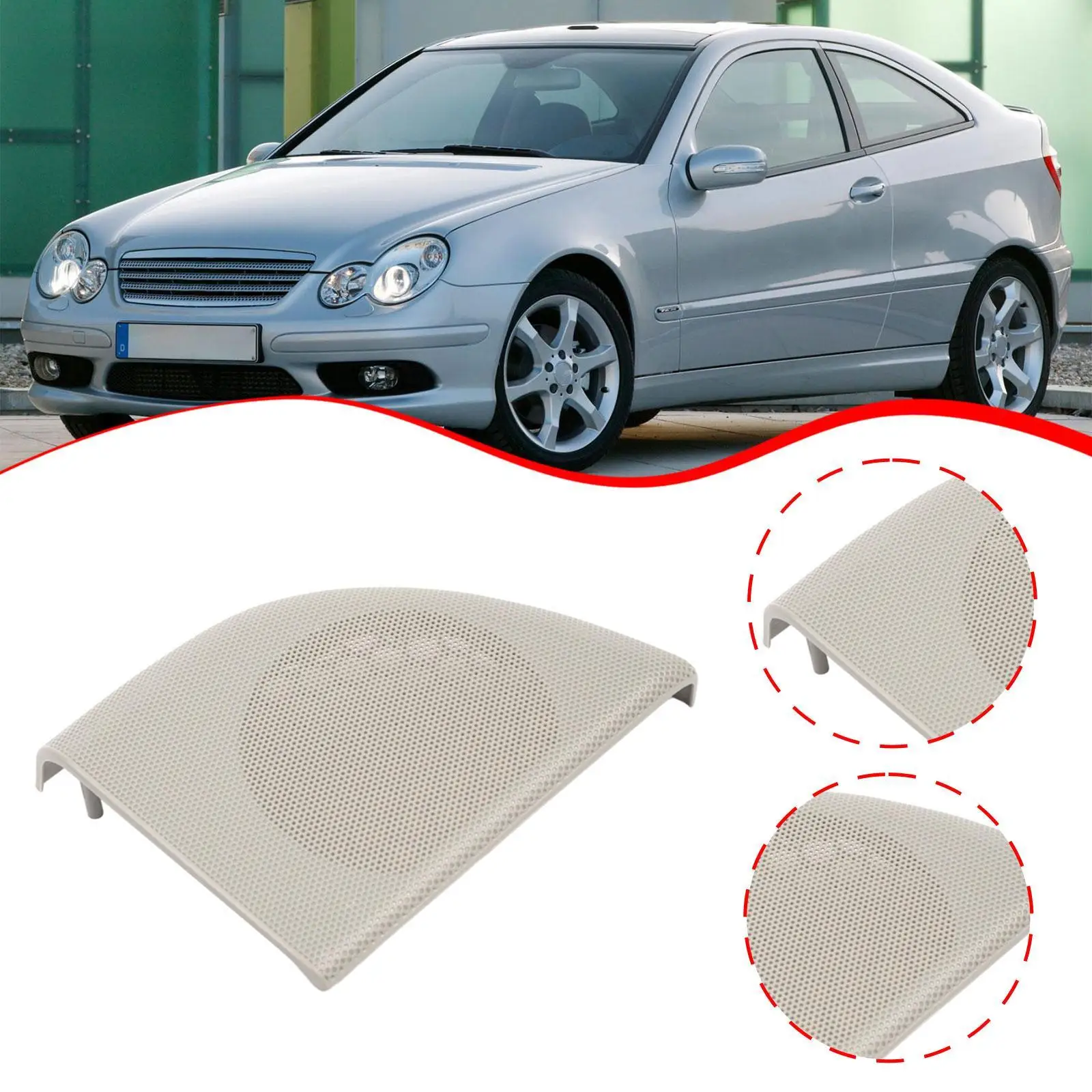 

Крышка динамика левой боковой двери A2037270388 7E94, украшения, автомобильные аксессуары, запасные части для Mercedes Coupe Clc-cl203