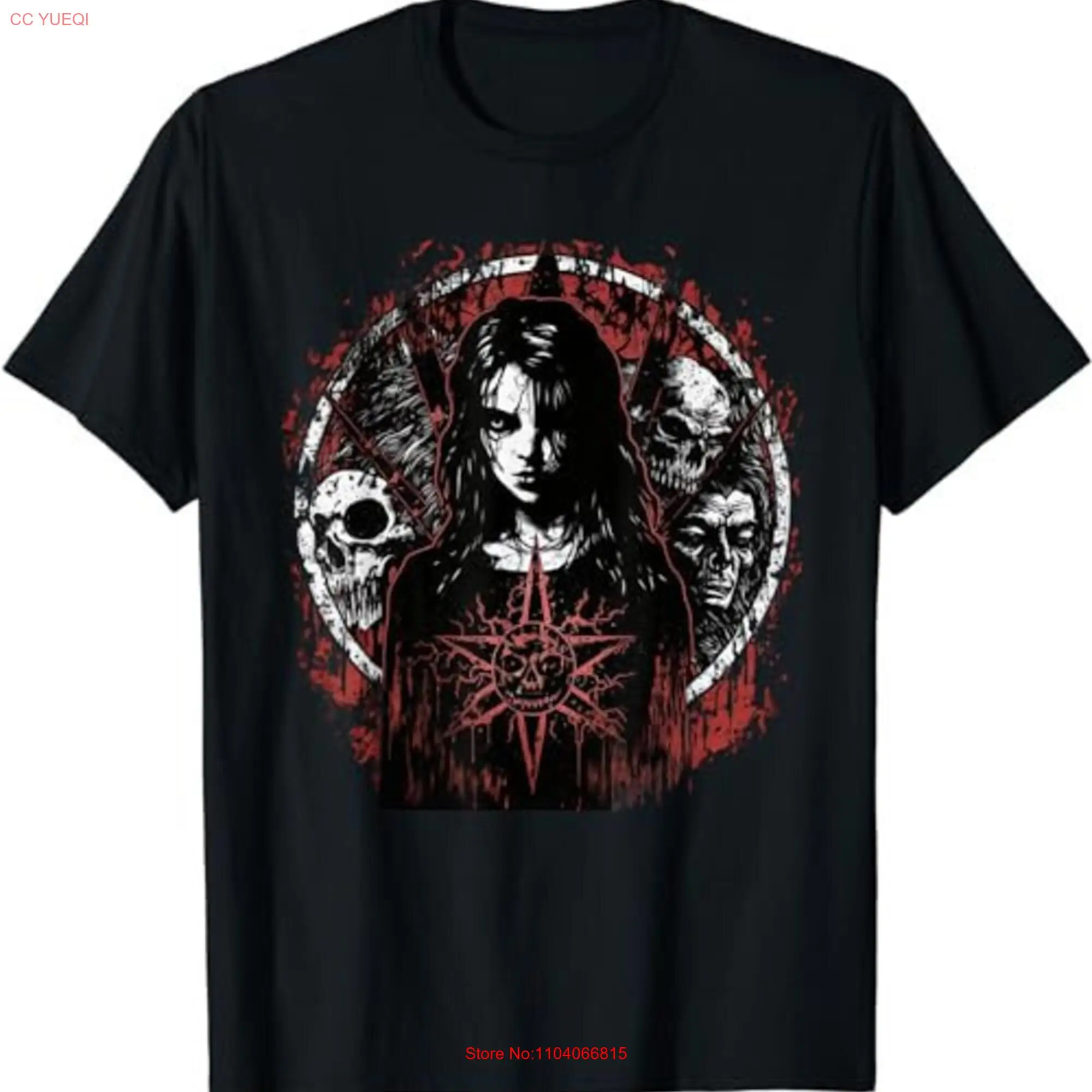 Girl gothic aesthetic Occult Unholy grunge Emo Punk Satanic T Shirt SweaT 100572 long or short sleeves