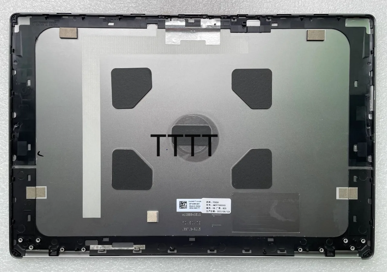 aa-95-new-with-scratches-fdx50-lcd-rear-back-cover-ts-for-dell-precision-7550-7560-m7550-0w81tt-w81tt