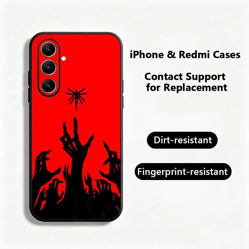 Fashion U-ULTRAKILL cool Phone Case For Samsung Galaxy S26 S25 S24 S23 S22 S21 S20 Plus Ultra Note20 Soft Black