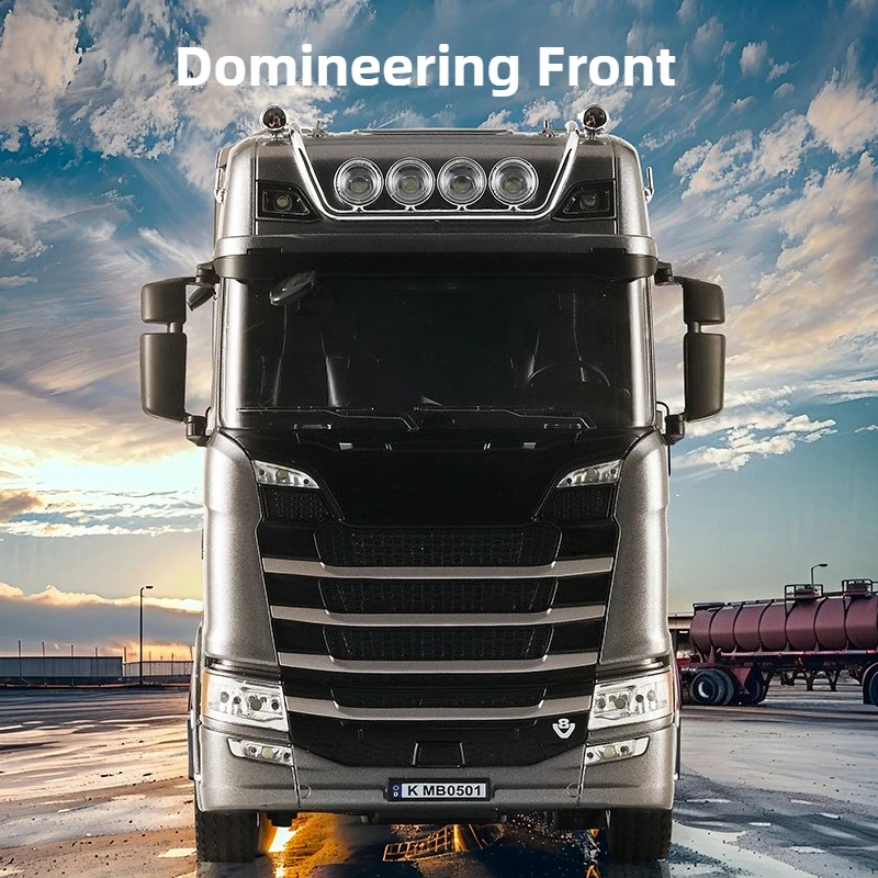 Huina 1501 770S RC Traktor 1/18 Symulacja Światło Dźwięk Stop RC Ciężarówka 19CH 2.4 Bezprzewodowy Pilot Zdalnego Sterowania Ciężarówka Inżynieryjna Zabawka