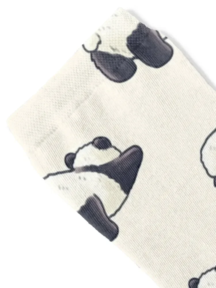 Tired panda Socks Thermal man winter anti slip football anti-slip Children's Socks Ladies Men's