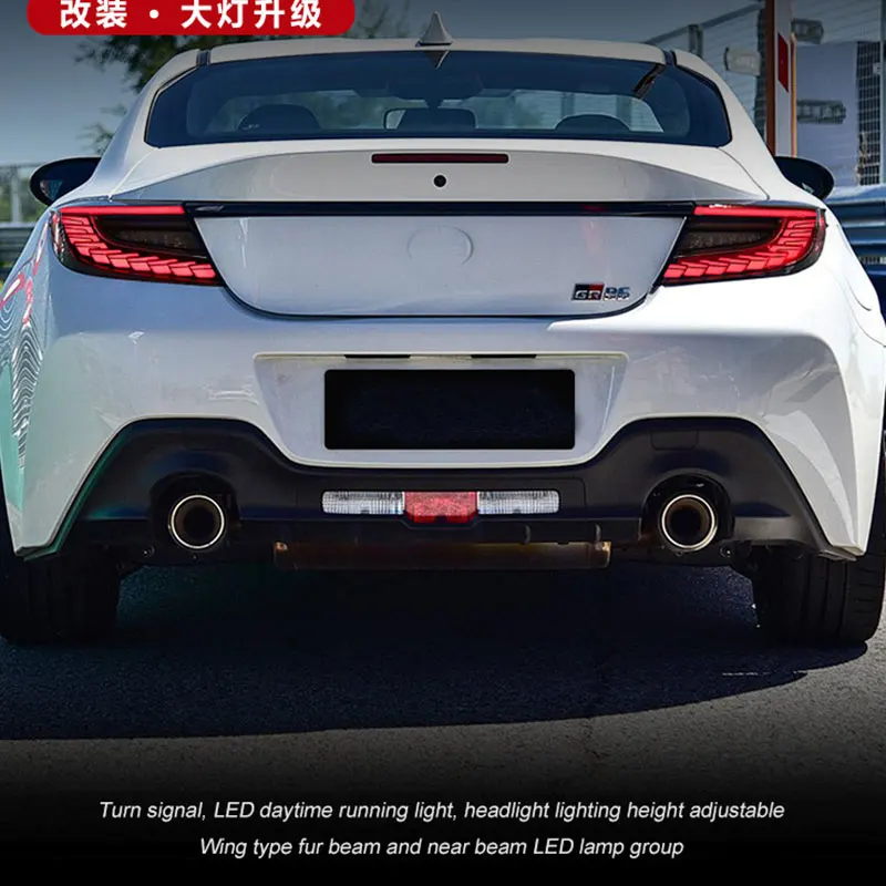 

Car Rear Lamp Tail Lamp Accessories Modified LED Tail Light Taillamp For Toyota 86 2022 GR and For Subaru BRZ 2022