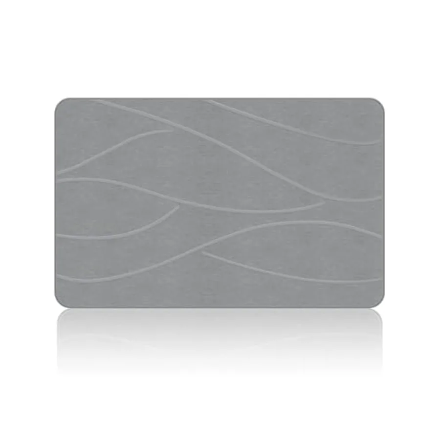 

Каменный коврик для ванной Коврик для душа с диатомовой землей Нескользящий супервпитывающий коврик для ванной из диатомитового камня для пола в ванной комнате Быстросохнущий