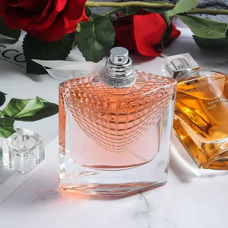 Original 75ml Women Perfume True Love Rose Fragrance Lasting Perfume Fresh Natural Romantic Temperament Perfume