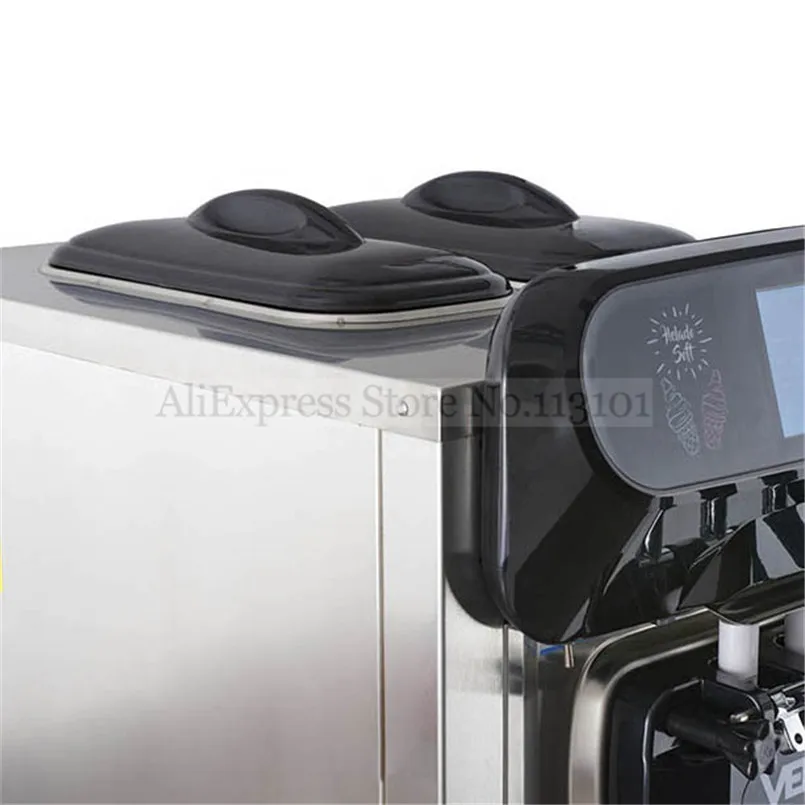 GS 소프트 아이스크림 기계 액세서리용 특수 블랙 상단 커버 새 부품 1개