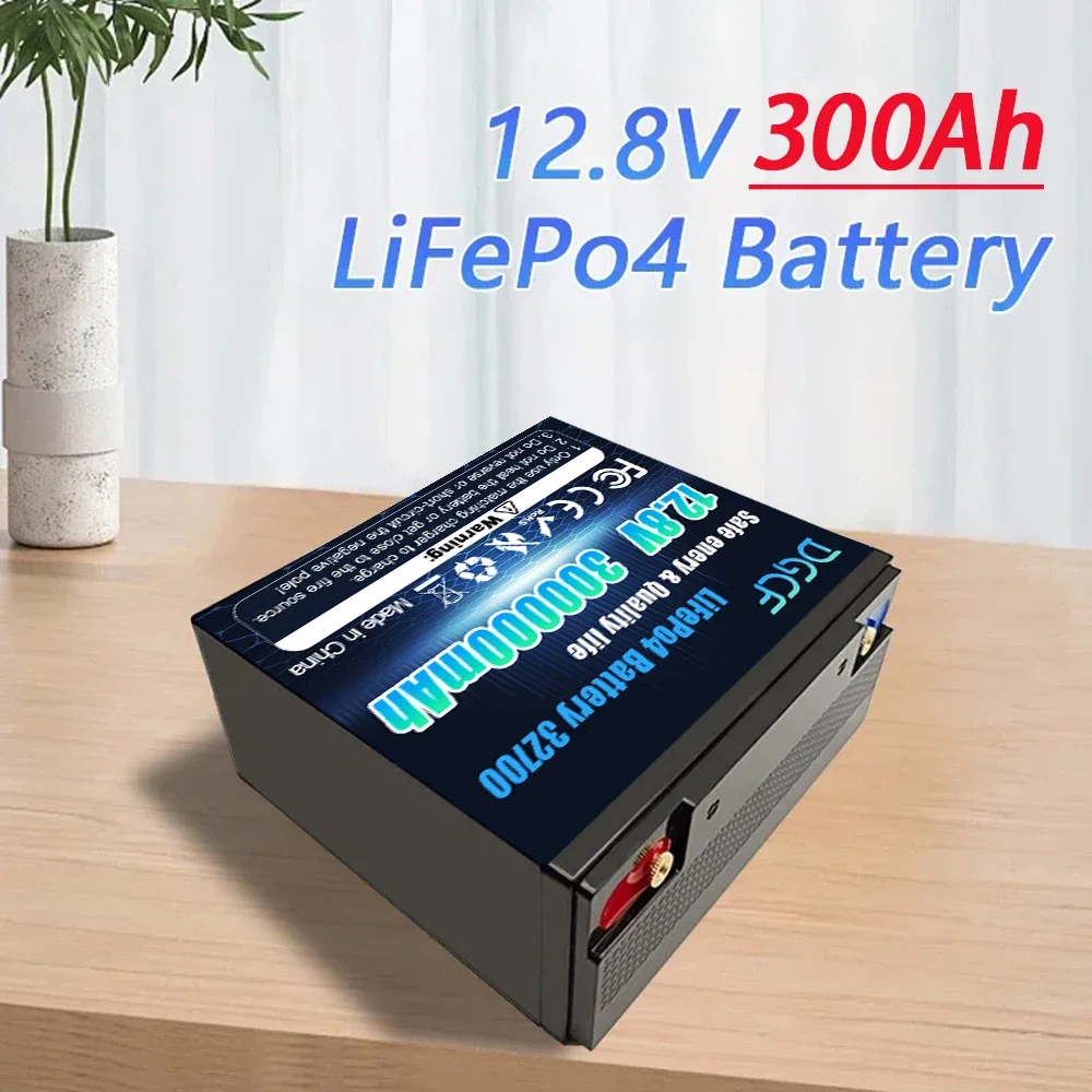 2025 New 12V 24V 100Ah 200Ah 280Ah 300Ah LiFePO4 Battery Pack New Grade A Built-in BMS for RV Boats Solar Energy No Tax&Vat