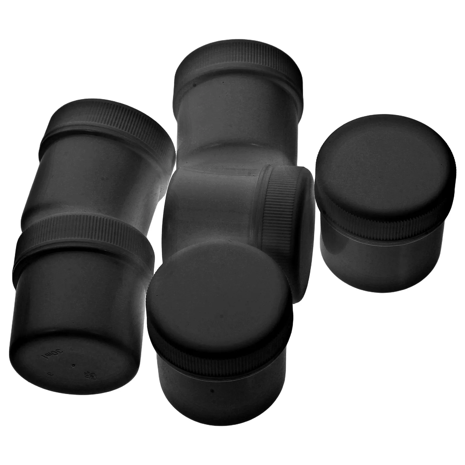 6Pcs Sturdy Reusable Plastic Paint Storage Buckets Seal Lids 30Ml Portable Lightweight Containers for Ink Solder