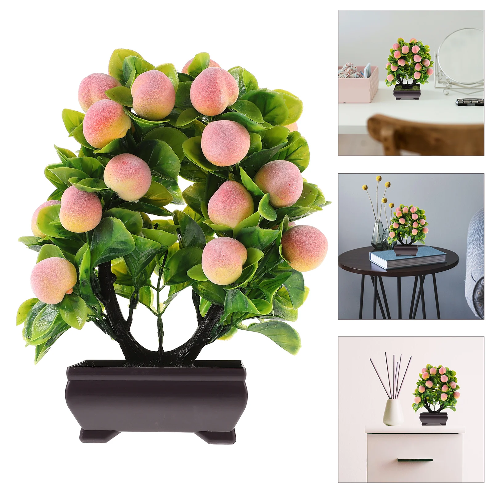 

Artificial Bonsai Faux Potted Plant Lifelike Fake Plants for Home Decor Easy to Clean Fake Plants Faux Potted Plant