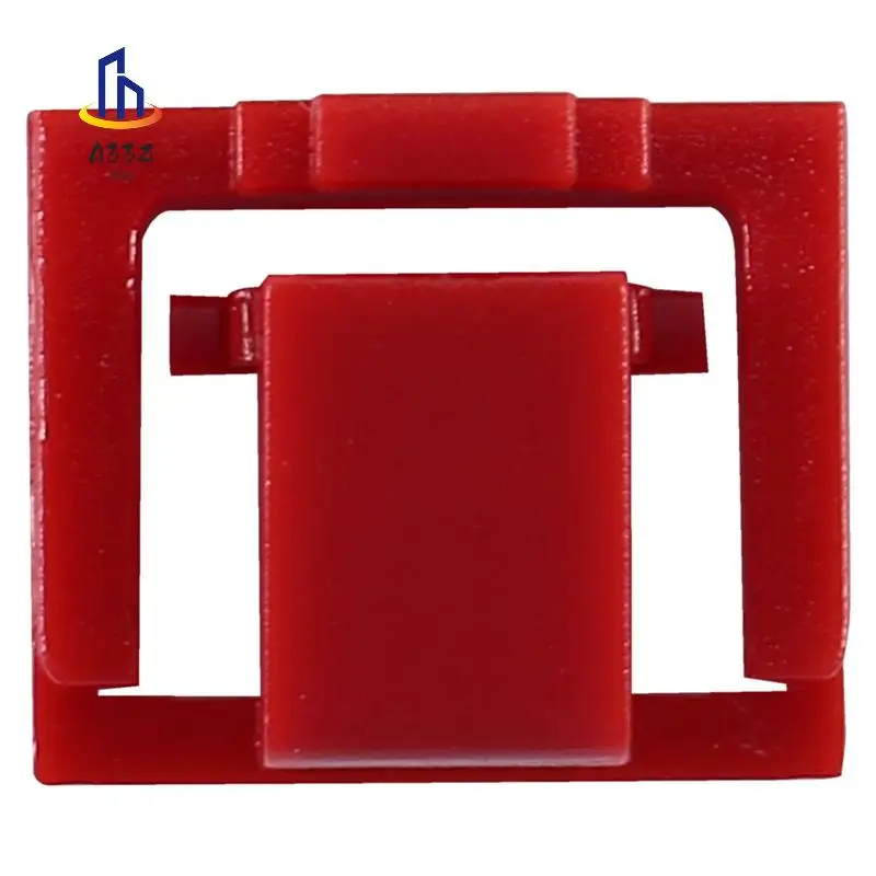 

A33Z-500Pcs Red RJ45 Port Ethernet LAN Hub Anti Dust Cover Plug Cap Blockout Protector With Proprietary Lock And Key