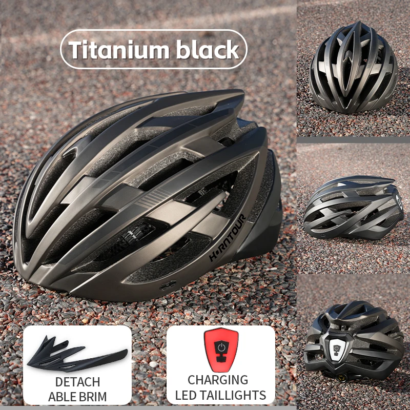 

Horntour BIKING Bicycle Helmet Lightweight lntegrally Cycling Helmet for Men Women Adult Comfort Mountain Road Bike Accessories