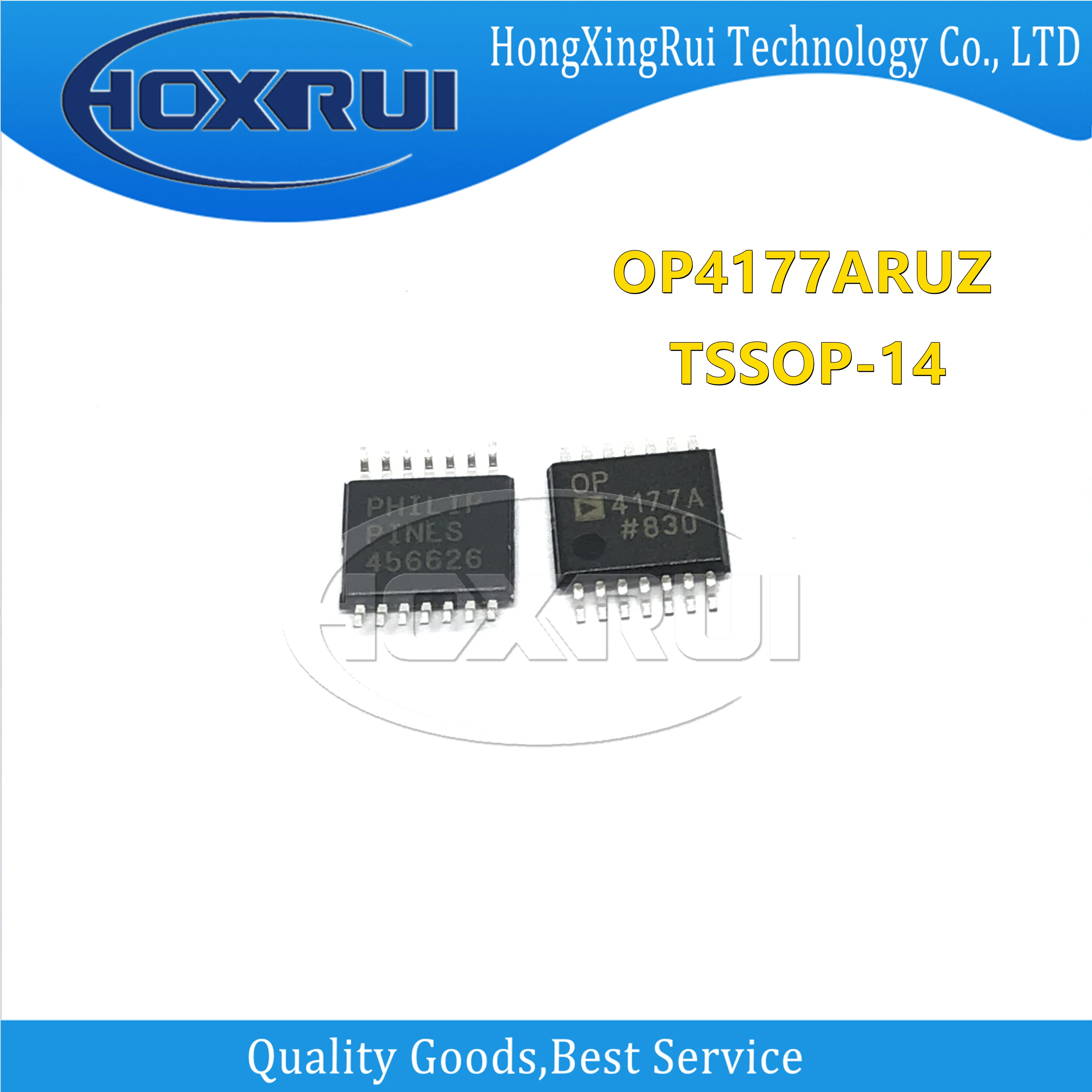 OP4177ARUZ-REEL TSSOP-14 OP4177A 4177A Precision Operational Amplifiers 2.5V~15V 400uA Low Noise OP4177ARZ-REEL7 SOP-14 OP4177