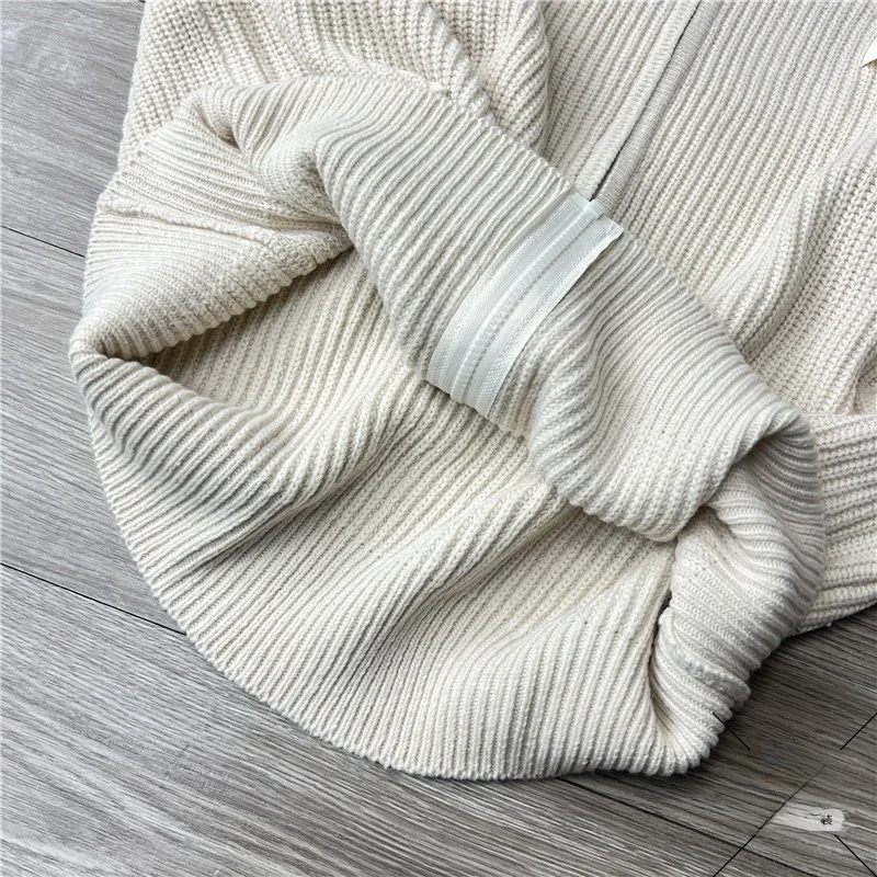 

Thiened Autumn Winter Men's Lazy Faion Loose oulder Sve Knitted Sweater Open Cardigan Outerwear Casual Basic Sle