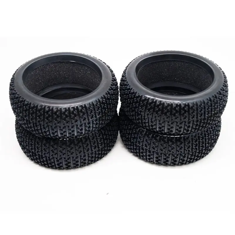 CYGJ-8Pcs 109Mm 1/8 RC Off-Road Buggy Car Rubber Tire Tyre For HSP Redcat Losi HPI Kyosho MP9 Hobao Hyper Upgrade Parts view 5