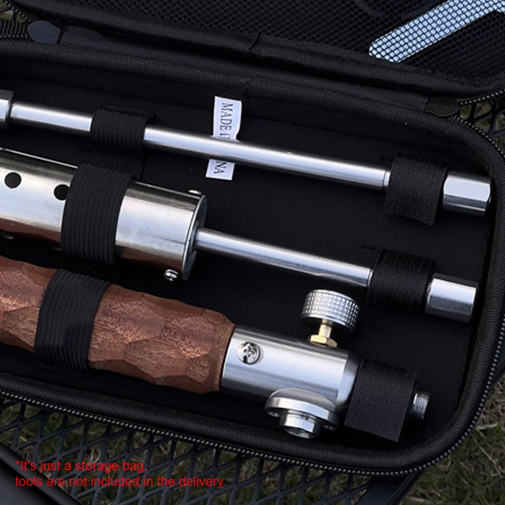 المحمولة التخييم لهب أداة حقيبة التخزين قشرة صلبة متعددة الأغراض في الهواء الطلق تخزين حقيبة حمل المضادة للتصادم للمشي شواء الصيد