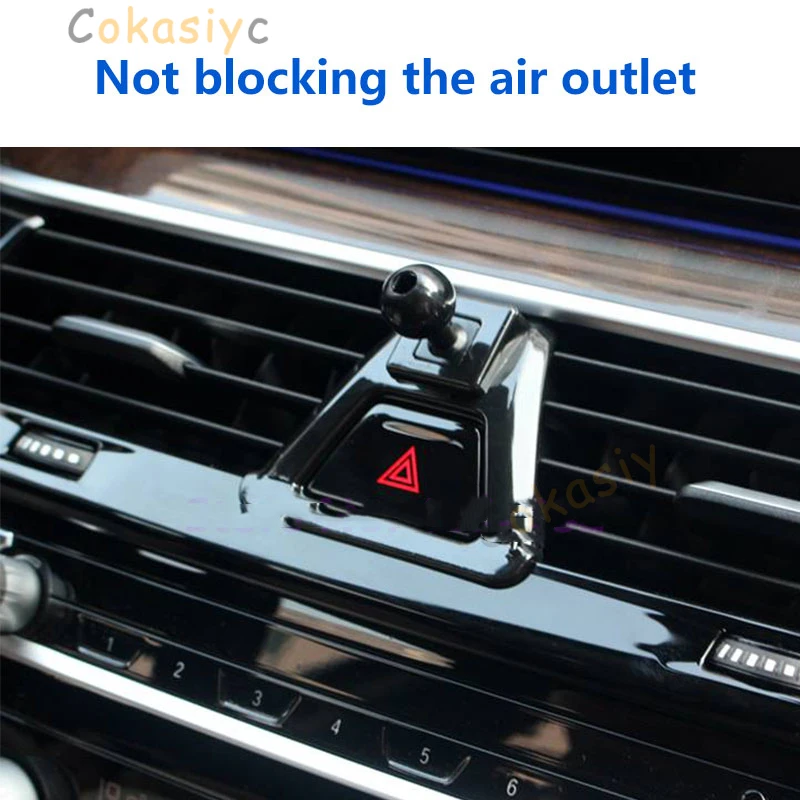 Holder Base For Volkswagen Golf 6 MK6 2009-2013 Car Phone Holder Special Fixed Bracket 17mm Not Blocking Air Outlet Accessories