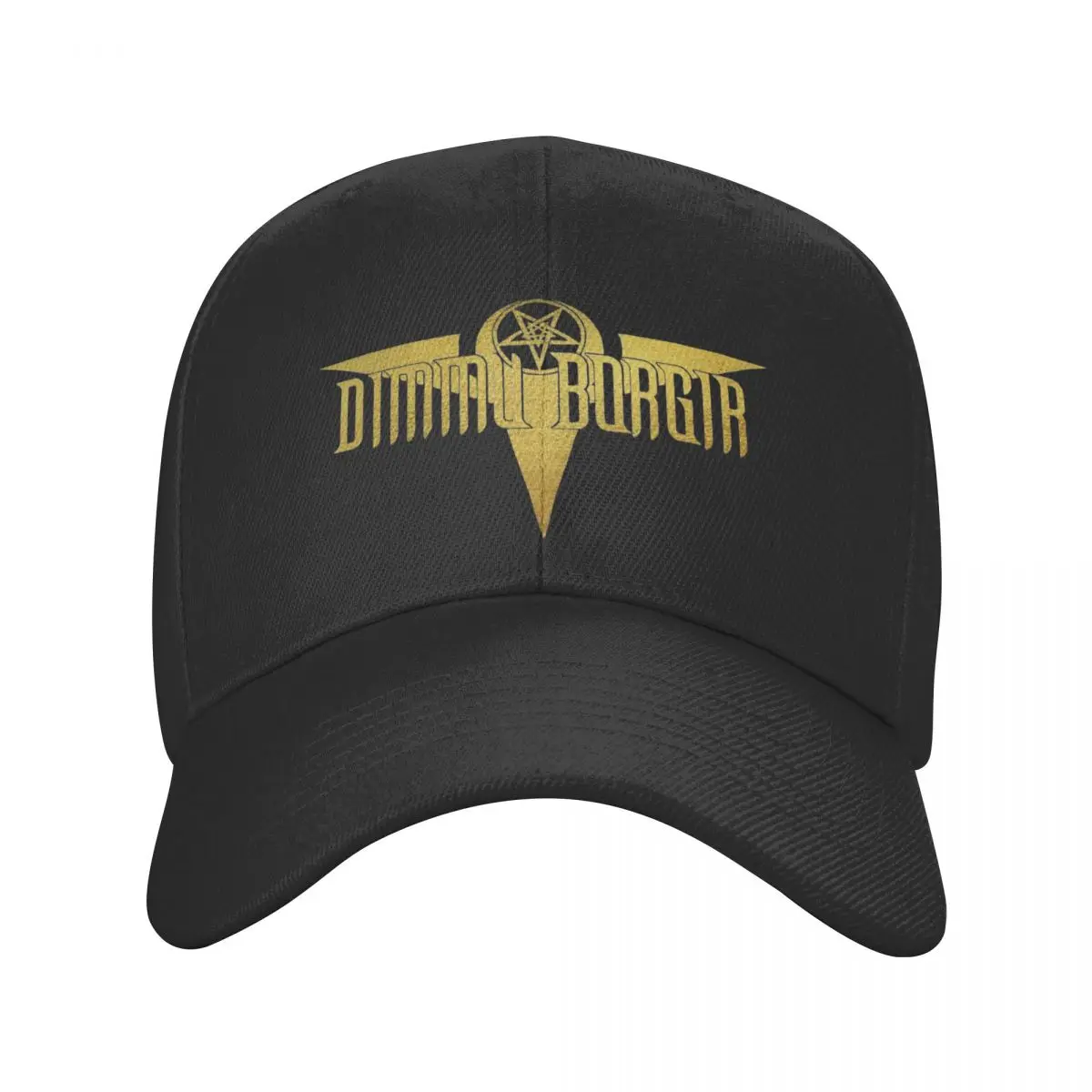 Black Metal Band Rock Music Hats Adult Outdoor Dimmu Borgir Hats Sun Caps Dad Hat Breathable Polyester Baseball Caps Summer