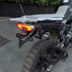 450MT 2024 2025 Motorcycle License Plate Holder Bracket Rear Tail Tidy Fender Eliminator Kit For CFMOTO CF MOTO CF450MT 450 MT