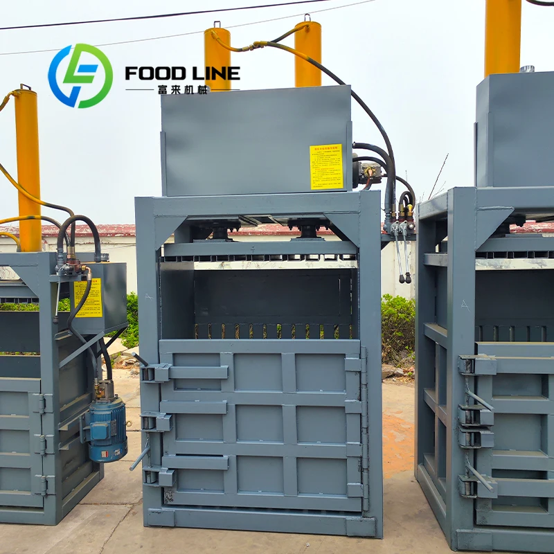 

Vertical Hydraulic Drum Baler Special Compression Cavity For Plastic Barrel Iron Bucket Hollow Container Waste Volume Reduction