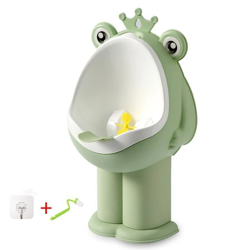 

Boys Stand Vertical Pee Frog Shape Baby Toilet Urinal Kids Potty Training Urinate Infant Bathroom Wall-Mounted Urinal