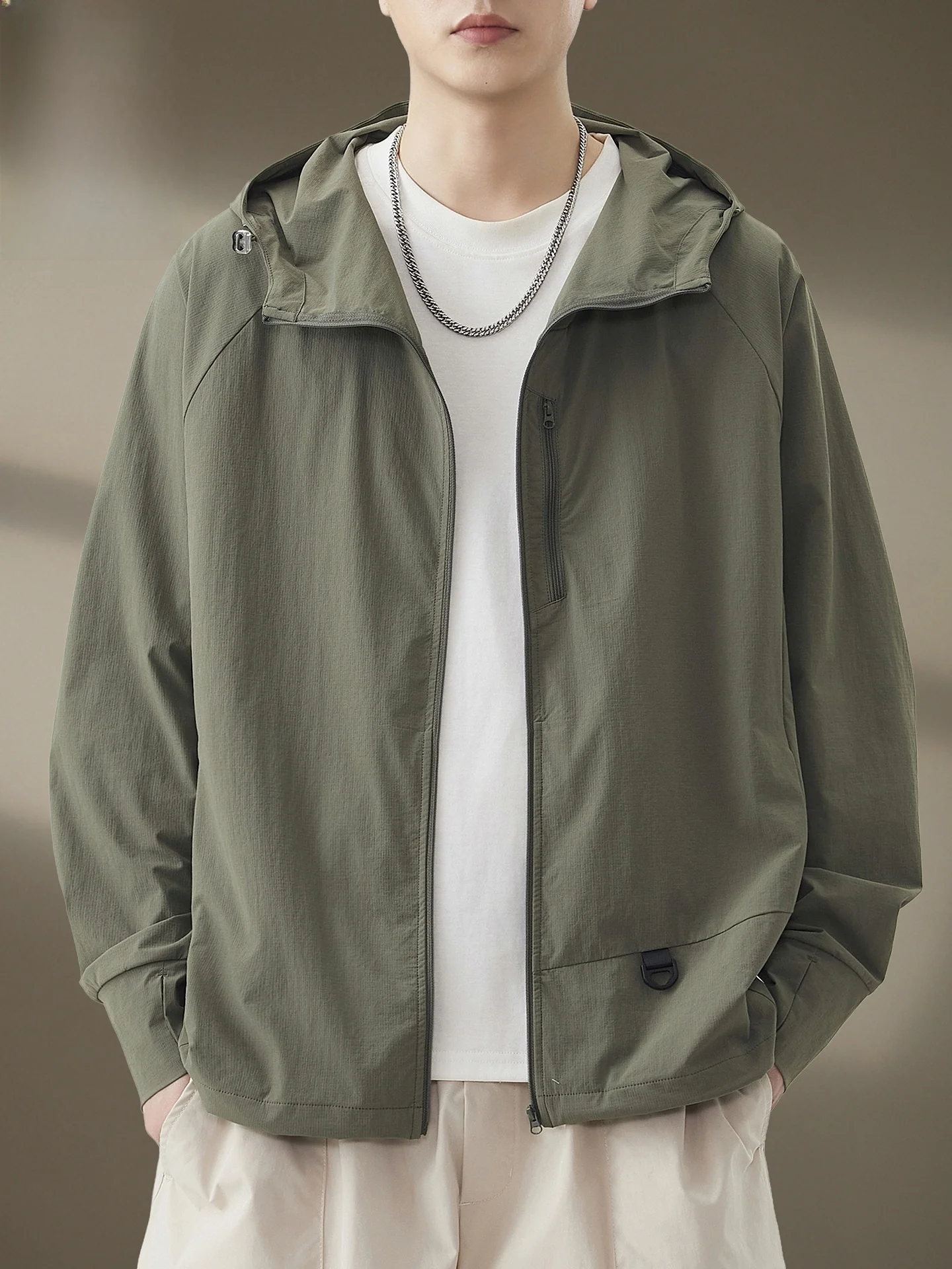 upf100-hat-men's-summer-outdoor-fishing-clothing-jacket-adjustable-drawstring-loose-fit-long-sleeve-casual-style