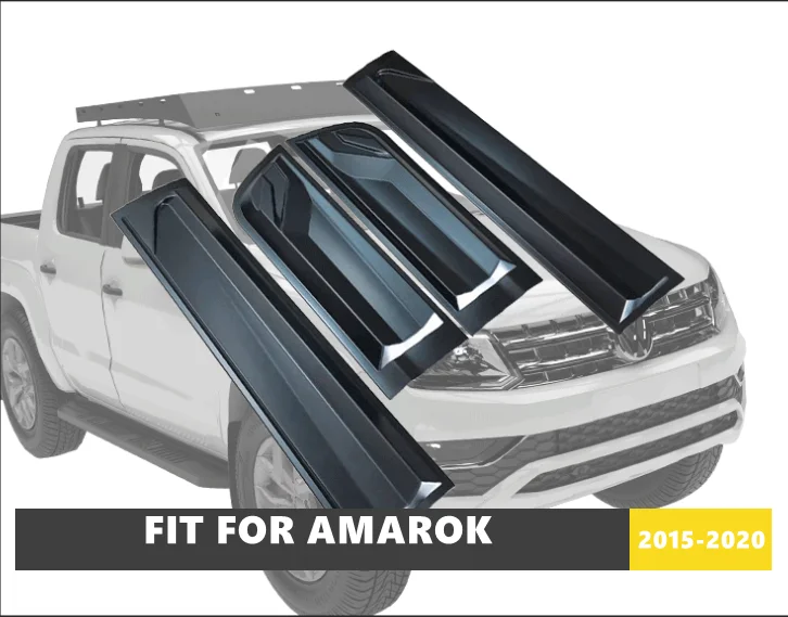 Good Quality Car Side ABS Door Molding Body Strip Streamer Protector Cover Kit Trim Fit For Amarok 2015-2020