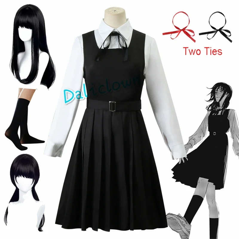 

Anime Mitaka Asa Cosplay Costume JK Girls School Uniform Wig Yoru Cosplay Halloween Costume Men Women