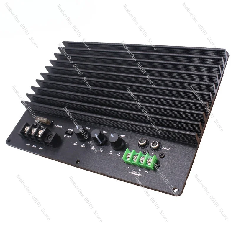 Car subwoofer amplifier board, 12v car audio amplifier, dedicated high-power internal amplifier board for subwoofers