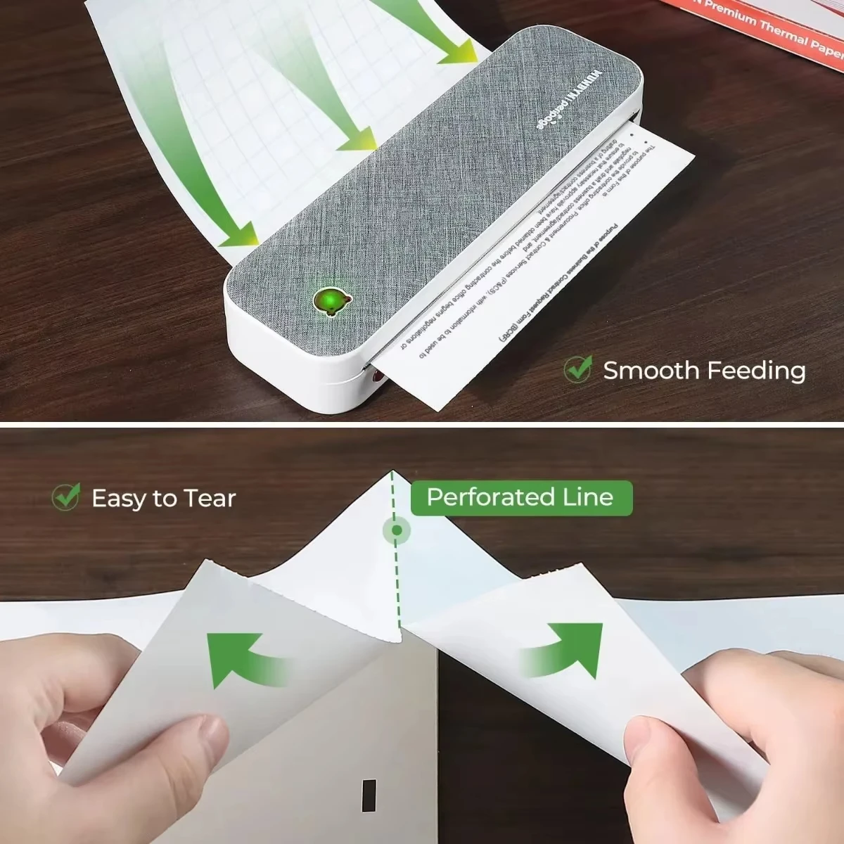 Thermal Paper Roll for M08F/M832/M835 Printers - A4 Format (210x297mm) 100 Sheets