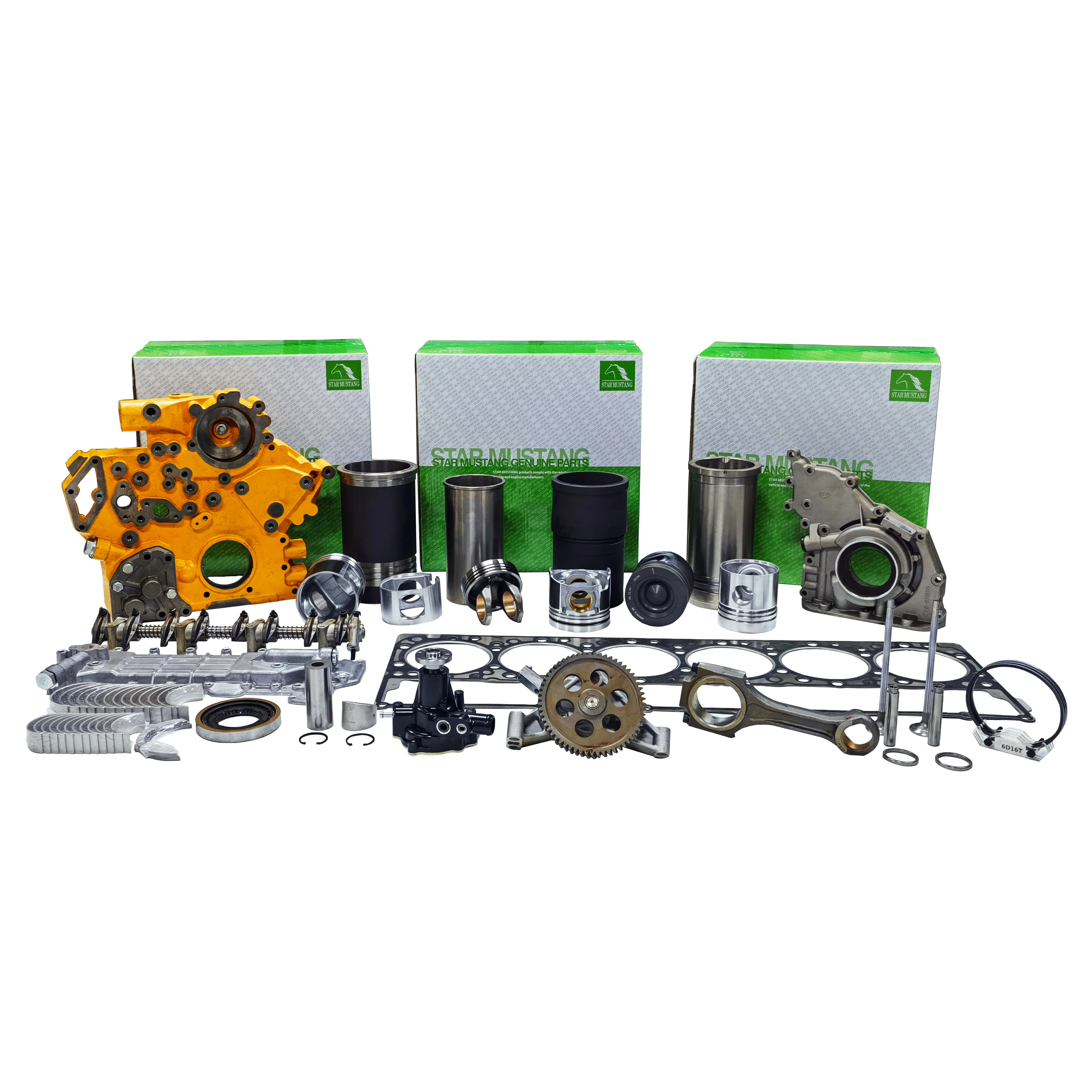 

For Hino Overhaul Repair Set N04C N04CT Cylinder Liner Kit 11467-1791 Piston 13216-E0010 Ring 13011-78220 Gasket Kit 04010-80930