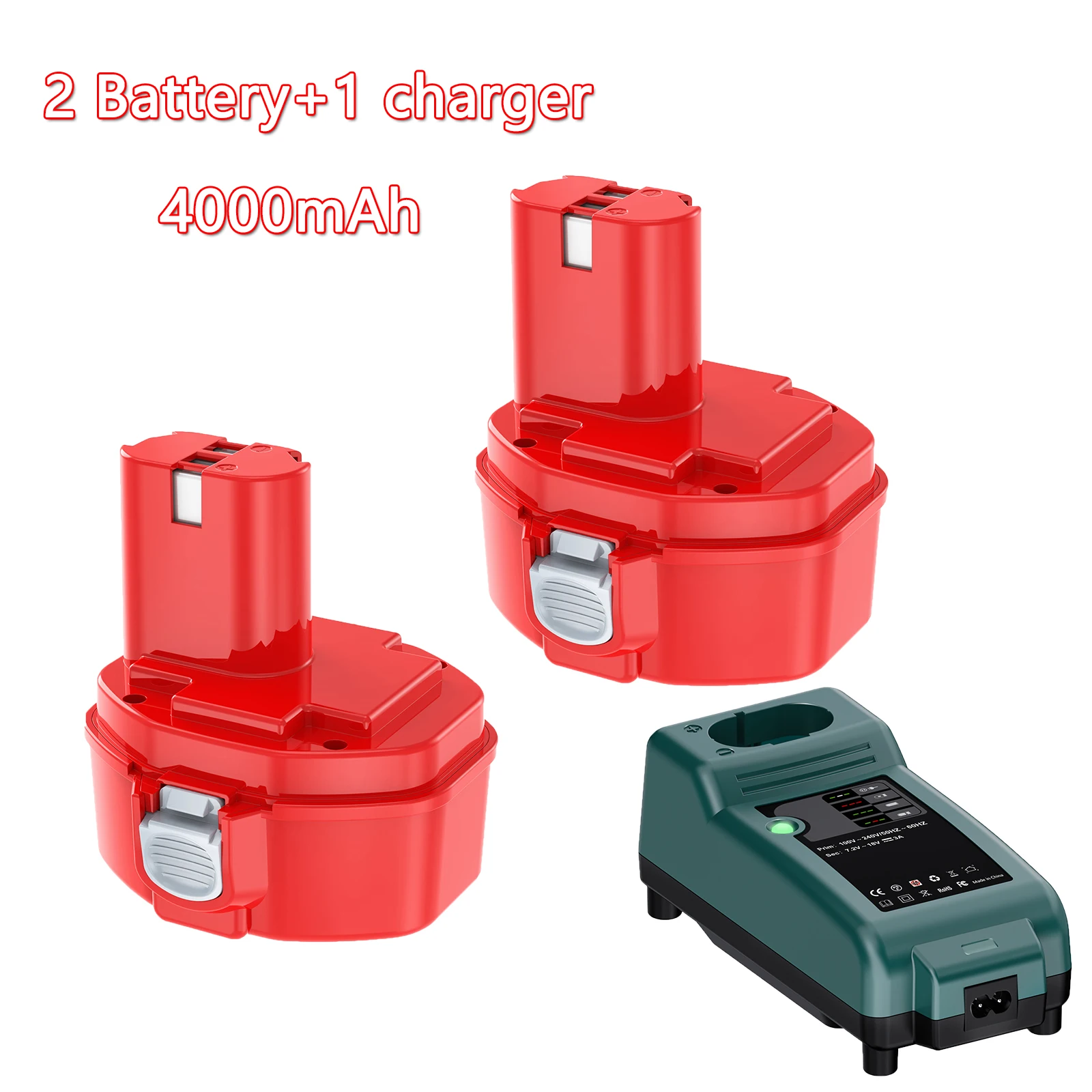 PA14 3,5 Ah/4,0 Ah Ni-MH Ersatzakku für Makita 1420 1422 1433 1434 1435 192600 -1 193985 -8 Akku für Elektrowerkzeuge