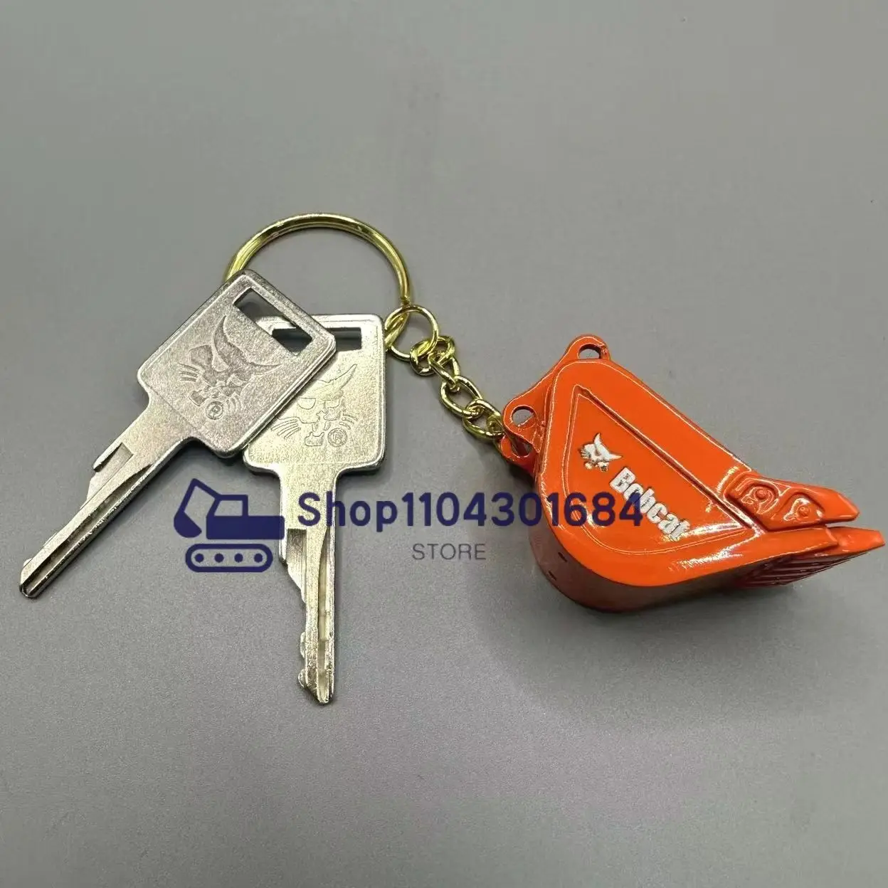 2 chaves de ignição D250 6693241   Para s550 s185 s331 s160 bobcat skid steer loader vassoura chave escavadeiras equipamentos pesados chaveiro