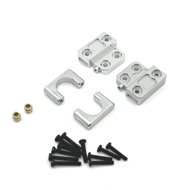 MN82 LC79 Metal Rear Axle Shock Absorber Leaf Springs Fixed Seat Mount Bracket 1/12 RC Car Upgrade Parts Accessories