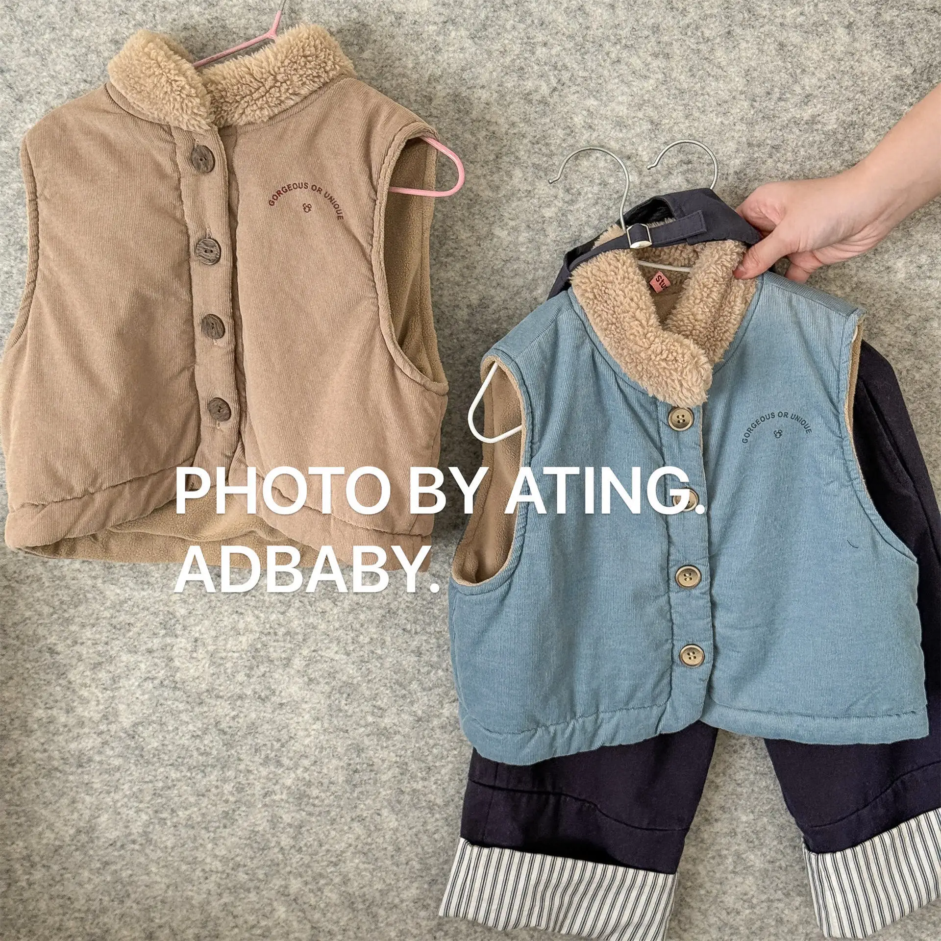 Cardigan Fashion Boys Quilted Vest Jacket Kids Clothes 2025 Winter New Baby Sleeveless Warm Vest Girls Plus Velvet Thick Vest
