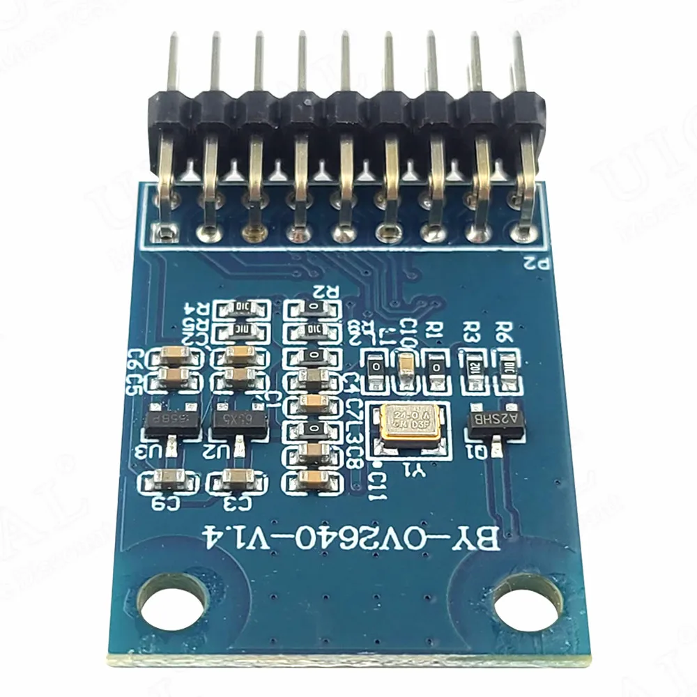 OV2640 Camera Module Adapter Board Module with Double Flash Light Control Development 8-Bit SCCB IIC Port 18PIN RGB YUV JPEG