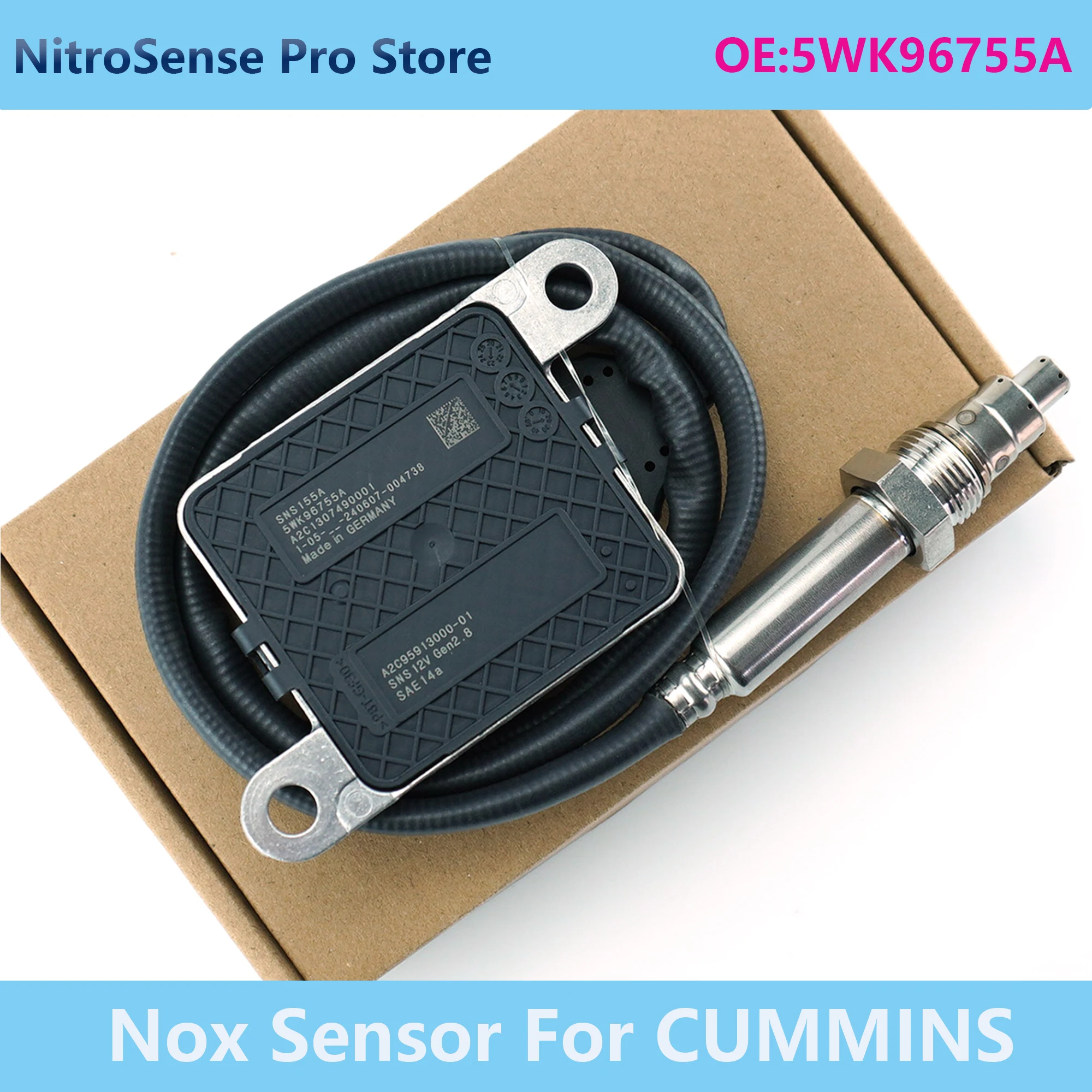 

5WK96755A A2C1307490001 Nitrogen Oxide Sensor Nox Sensor For Cummins 5WK9 6755A