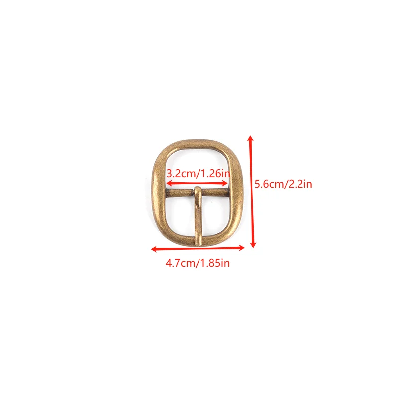 32mm zinc alloy Metal Belt econo center bar Buckle Clothes Pin Buckle Leather Band Decoration Clasp Sewing