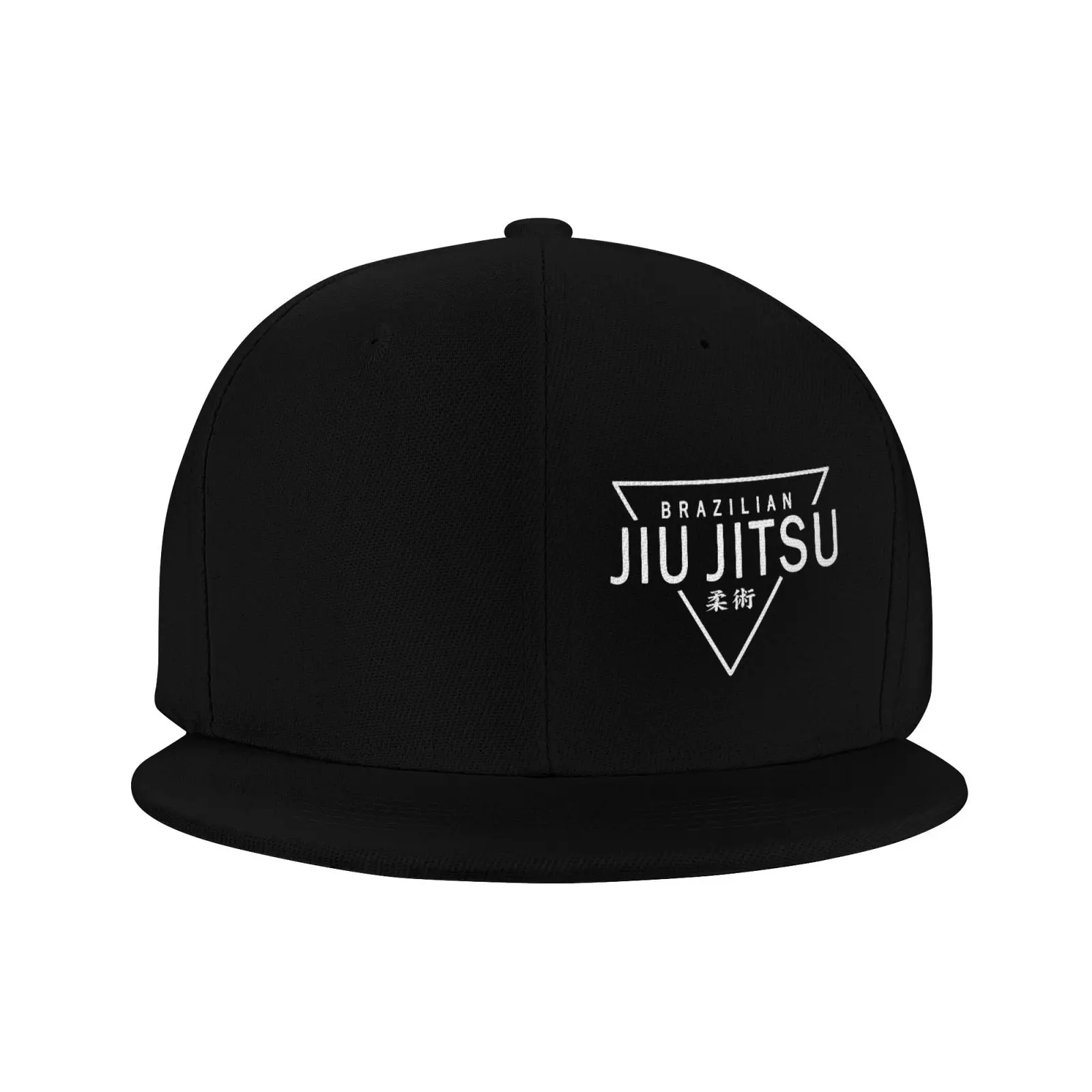 Brazilian Jiu Jitsu Snapback Cap One Size Hip Hop Flat Brim Unisex Casual Sun Hat