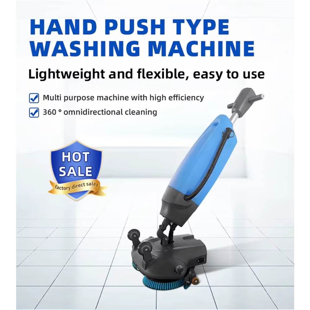 Gym Ceramic Tile Commercial Floor Cleaner  Machine Auto Commercial Industrial Walk Behind Electric Floor Scrubber