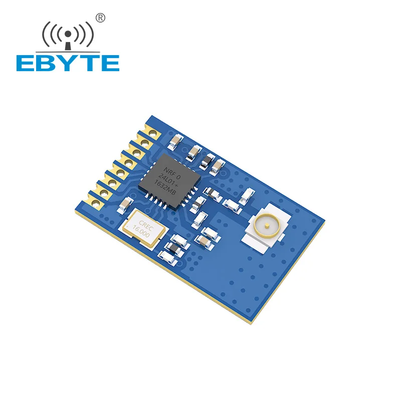 nRF24L01P RF 2.4G SMD Draadloze Transceiver Module IOT Elektronische Componenten EBYTE E01-ML01IPX SPI Interface Antenne IPEX SMD