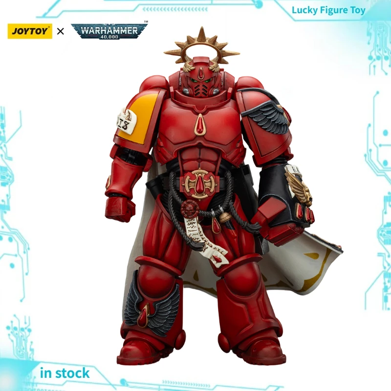 

【In stock】JOYTOY Warhammer 40K Blood Angels Captain with Inferno Pistol Power Fist 1/18 Action Figure Model Toy