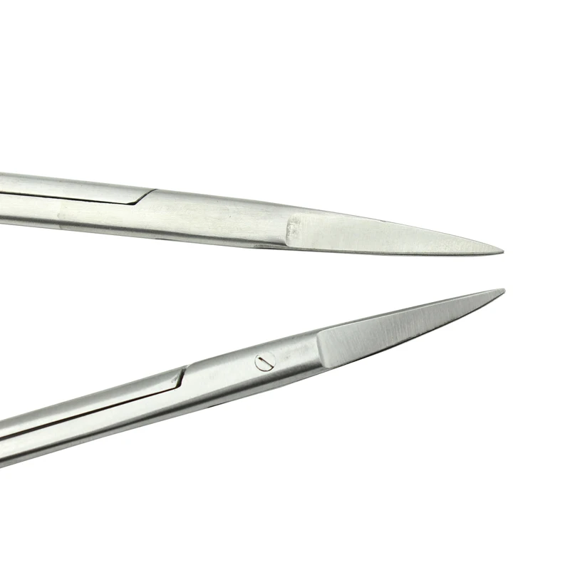 High Quality Stainless Steel Dental Surgical Scissors Straight and Curved Ophthalmic Scissors Hemostatic Forceps for Medical Use image 3