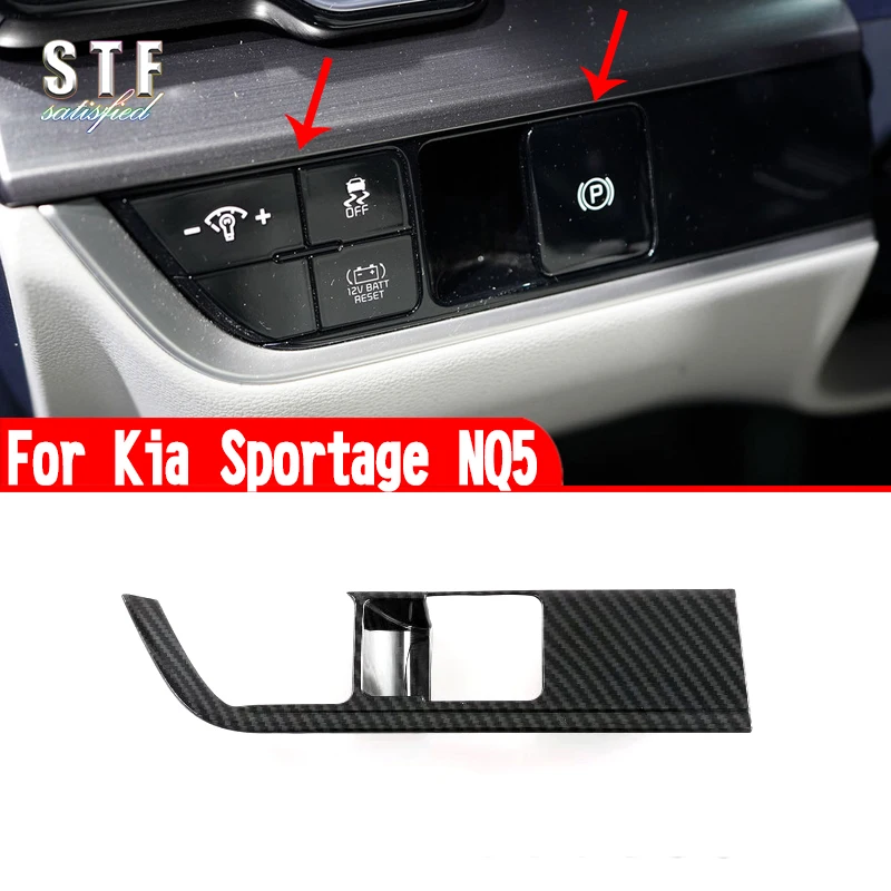

Для Kia Sportage NQ5 2022 2023 2024, автомобильные аксессуары, крышка управления переключателем фар из АБС-пластика, накладка на молдинг, декоративные наклейки W4